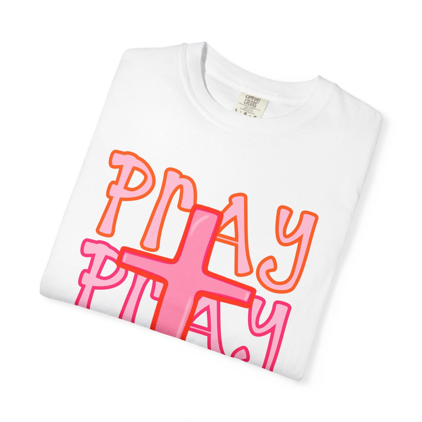 Play Cross T-Shirt — Retro Faith Graphic Tee
