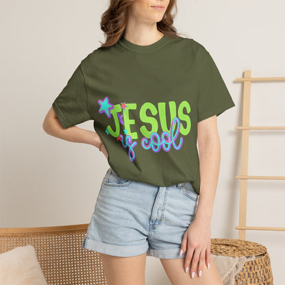 Jesus Is Cool T-Shirt — Retro Pastel Christian Tee