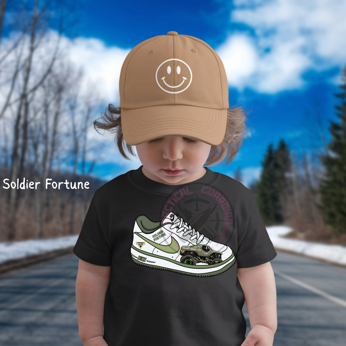 MJ Sneaker Graphic Kids T-Shirts | All Trucks Available