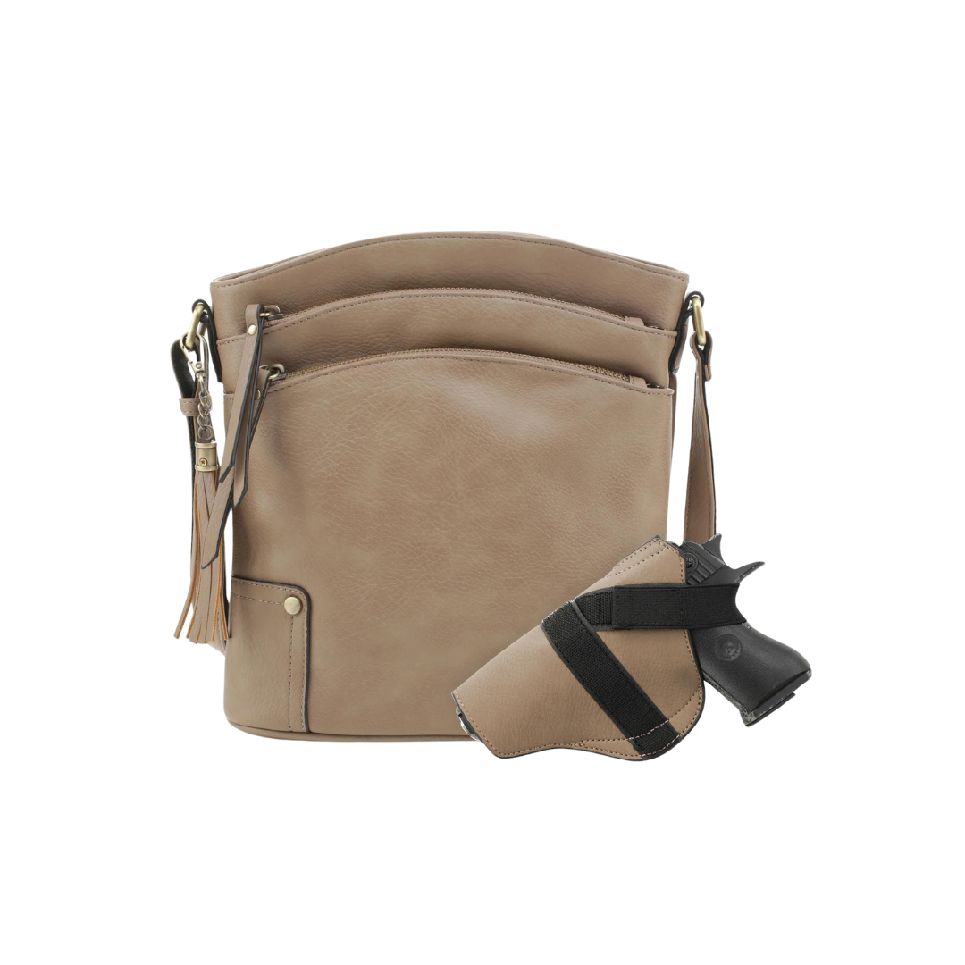 Jessie & James ROBIN CONCEALED CARRY LOCK AND KEY CROSSBODY - Tactical Guardian