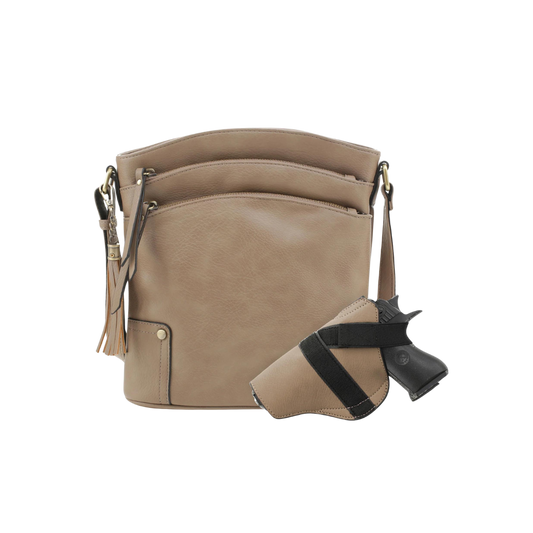 Jessie & James ROBIN CONCEALED CARRY LOCK AND KEY CROSSBODY - Tactical Guardian