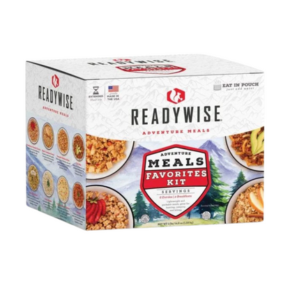 ReadyWise Adventure Meals Favorites Kit - Tactical Guardian
