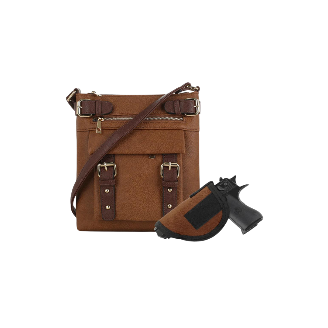 Jessie & James HANNAH CONCEALED CARRY LOCK AND KEY CROSSBODY - Tactical Guardian