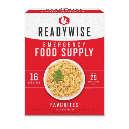 ReadyWise 18 Serving Emergency Food Supply - Favorites Box - Tactical Guardian