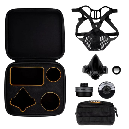 MIRA Safety Tactical Air-Purifying Respirator Mask (TAPR) - Standard Kit - Tactical Guardian