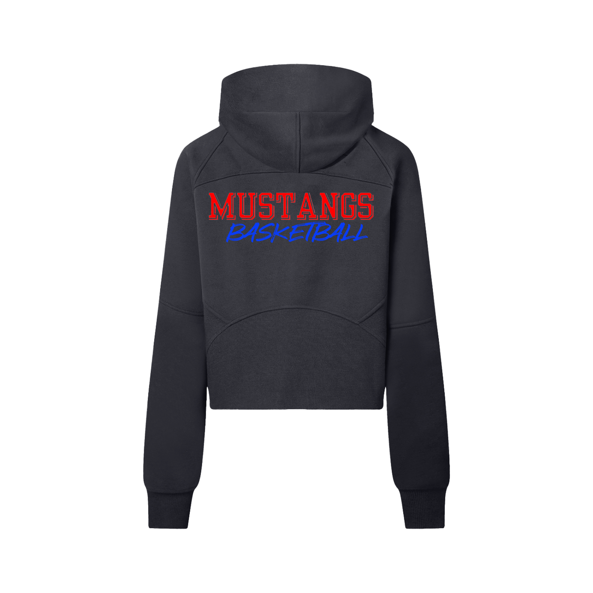 mustangbasketball,zippedhoodie,croppedhoodie,womensapparel,womenssportswear,athleticwear,athleisure,workout,workoutgear,schoolspirit