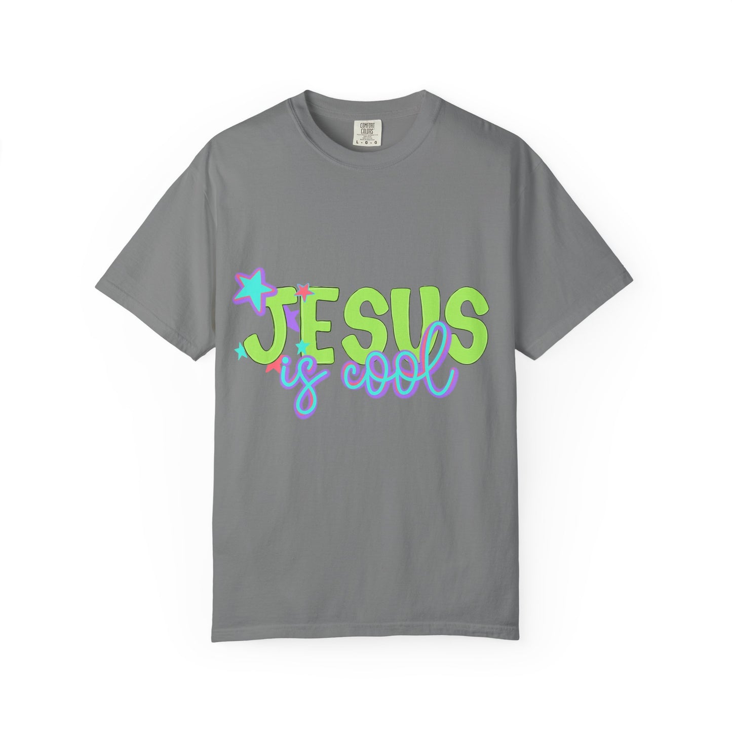 Jesus Is Cool T-Shirt — Retro Pastel Christian Tee
