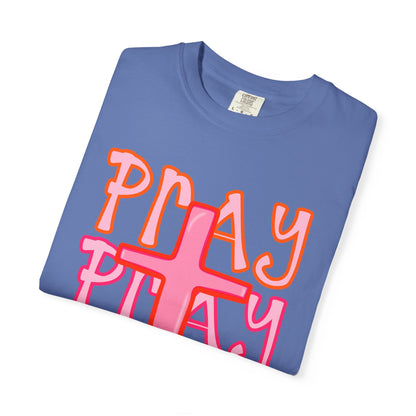 Play Cross T-Shirt — Retro Faith Graphic Tee