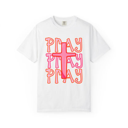 Play Cross T-Shirt — Retro Faith Graphic Tee