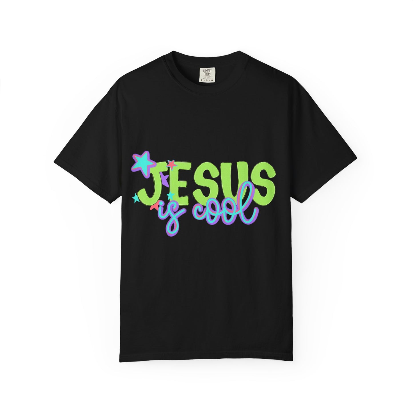 Jesus Is Cool T-Shirt — Retro Pastel Christian Tee
