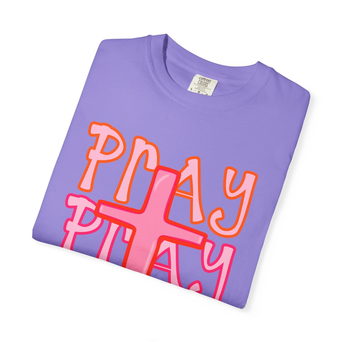 Play Cross T-Shirt — Retro Faith Graphic Tee