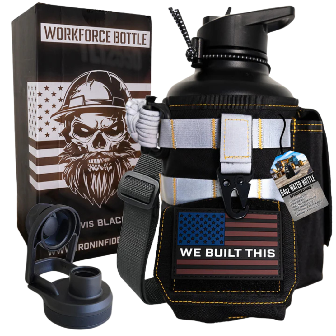 Iron Infidel 64oz Workforce Bottles - Tactical Guardian