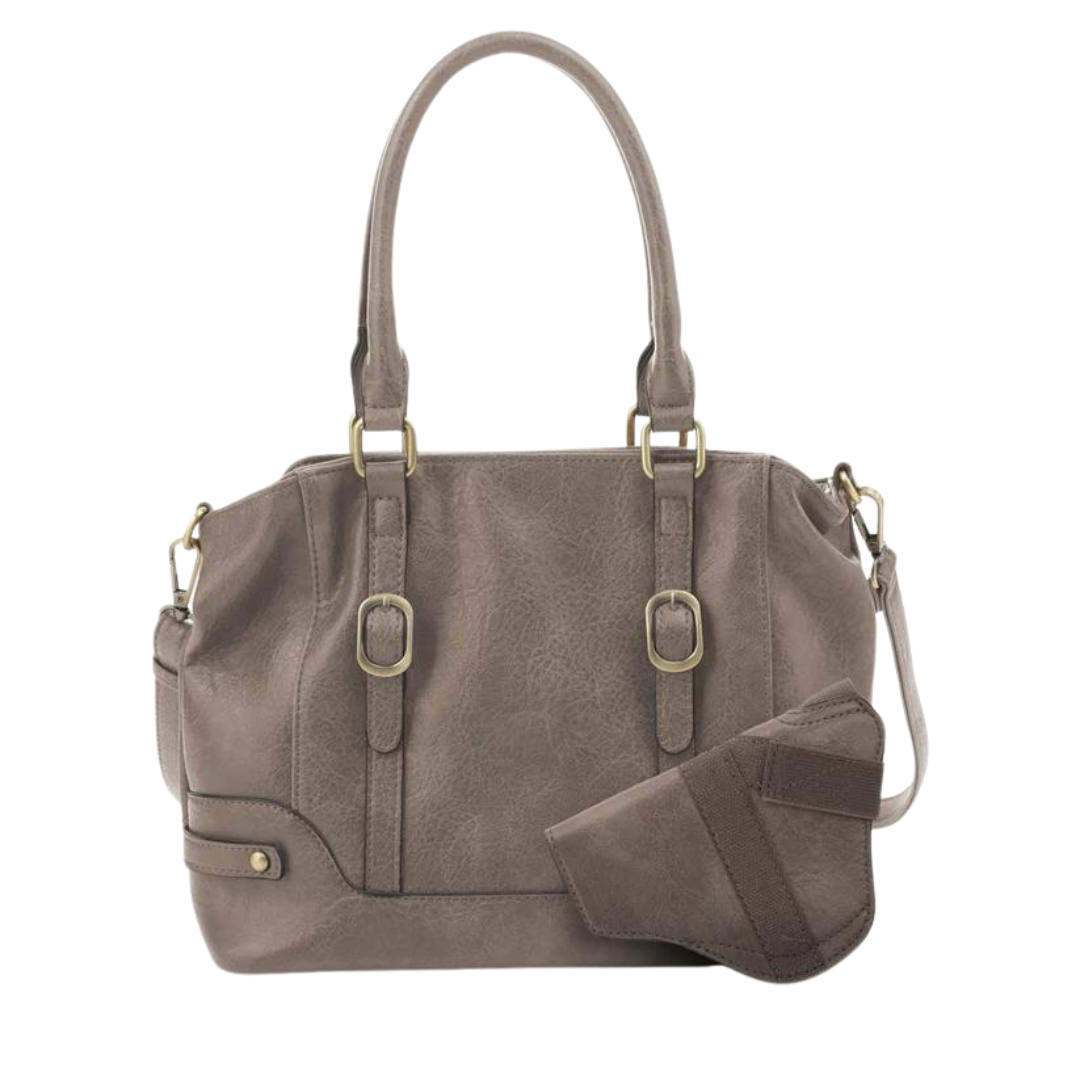 Jessie & James Elena Concealed Carry Lock and Key Satchel - Tactical Guardian