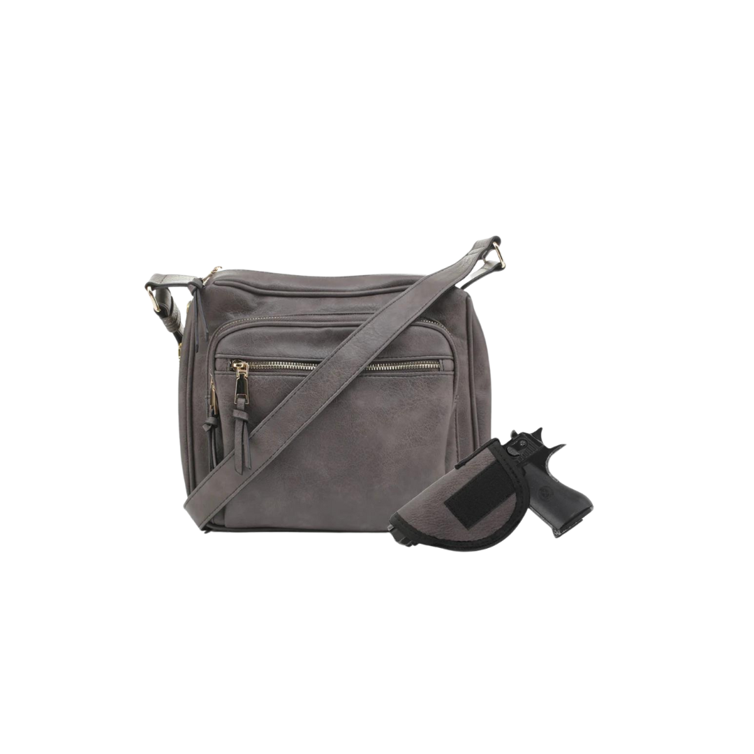 Jessie & James BROOKLYN CONCEALED CARRY LOCK AND KEY CROSSBODY - Tactical Guardian