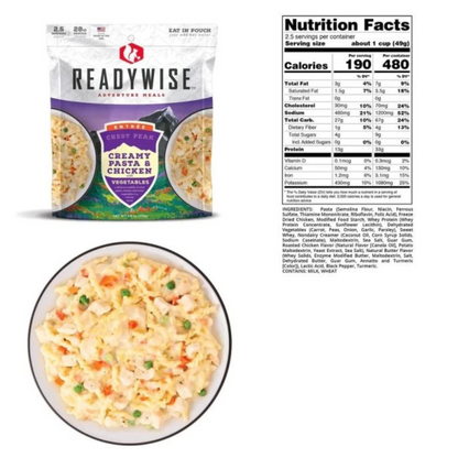 ReadyWise Adventure Meals Favorites Kit - Tactical Guardian