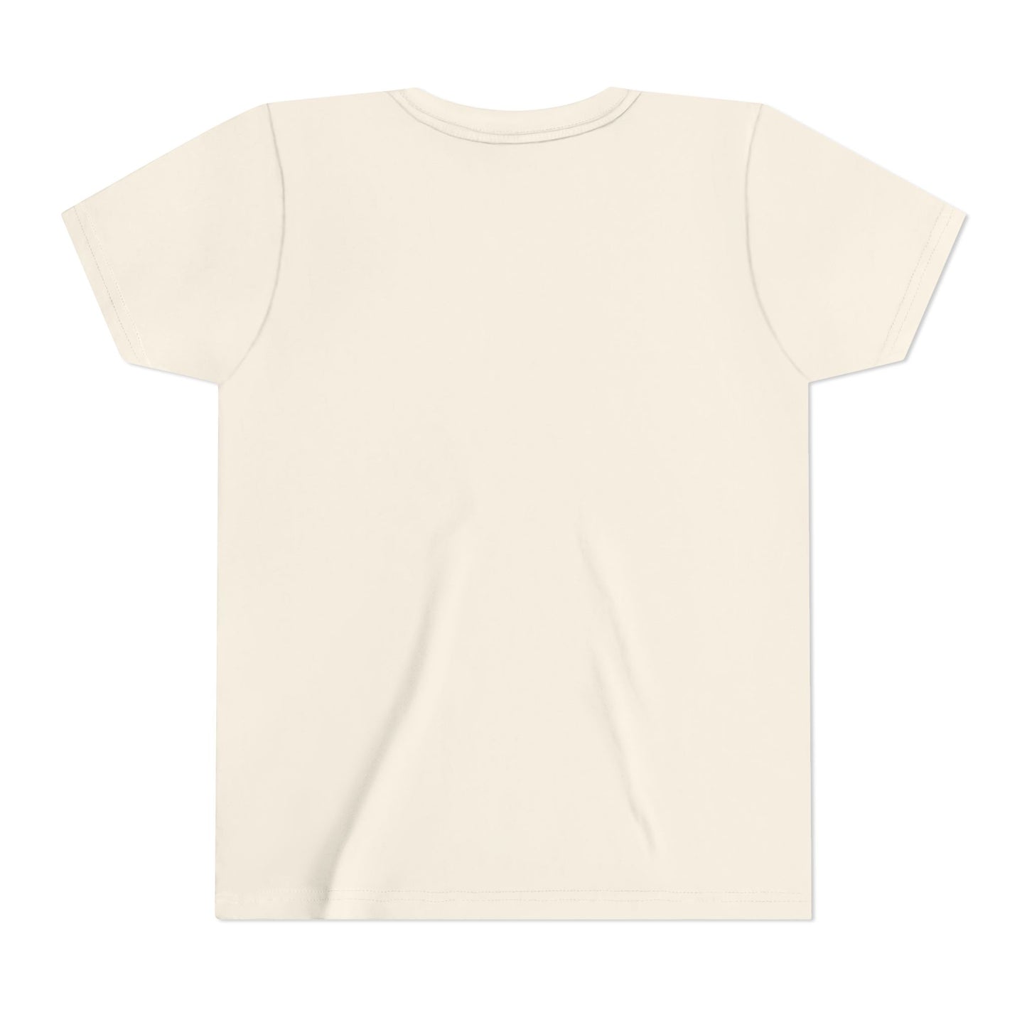 Youth Tee — Cute Orange Dog Portrait with Bow (Kids' Animal Shirt)
