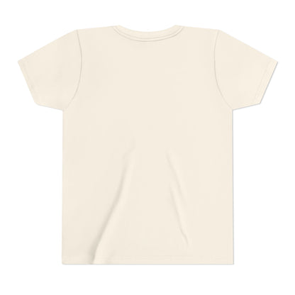 Youth Tee — Cute Orange Dog Portrait with Bow (Kids' Animal Shirt)