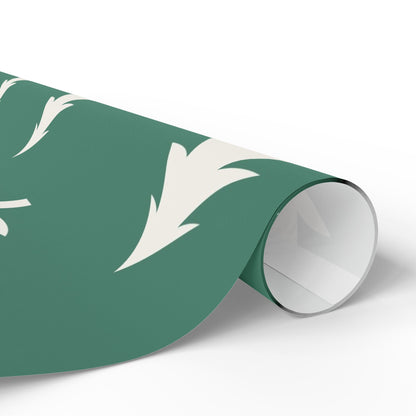 Green Christmas Tree Wrapping Paper – Holiday Gift Wrap Roll