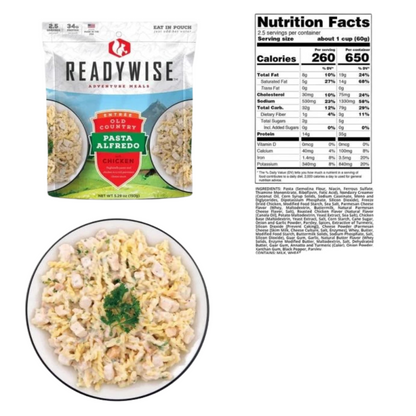 ReadyWise Adventure Meals Favorites Kit - Tactical Guardian