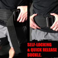 Iron Infidel EVA Lifting Belt with Self-Locking Buckle - Tactical Guardian