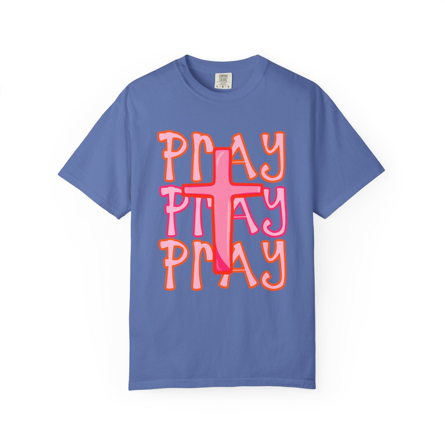 Play Cross T-Shirt — Retro Faith Graphic Tee