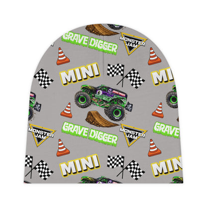 Grave Digger Mini Monster Truck Baby Beanie