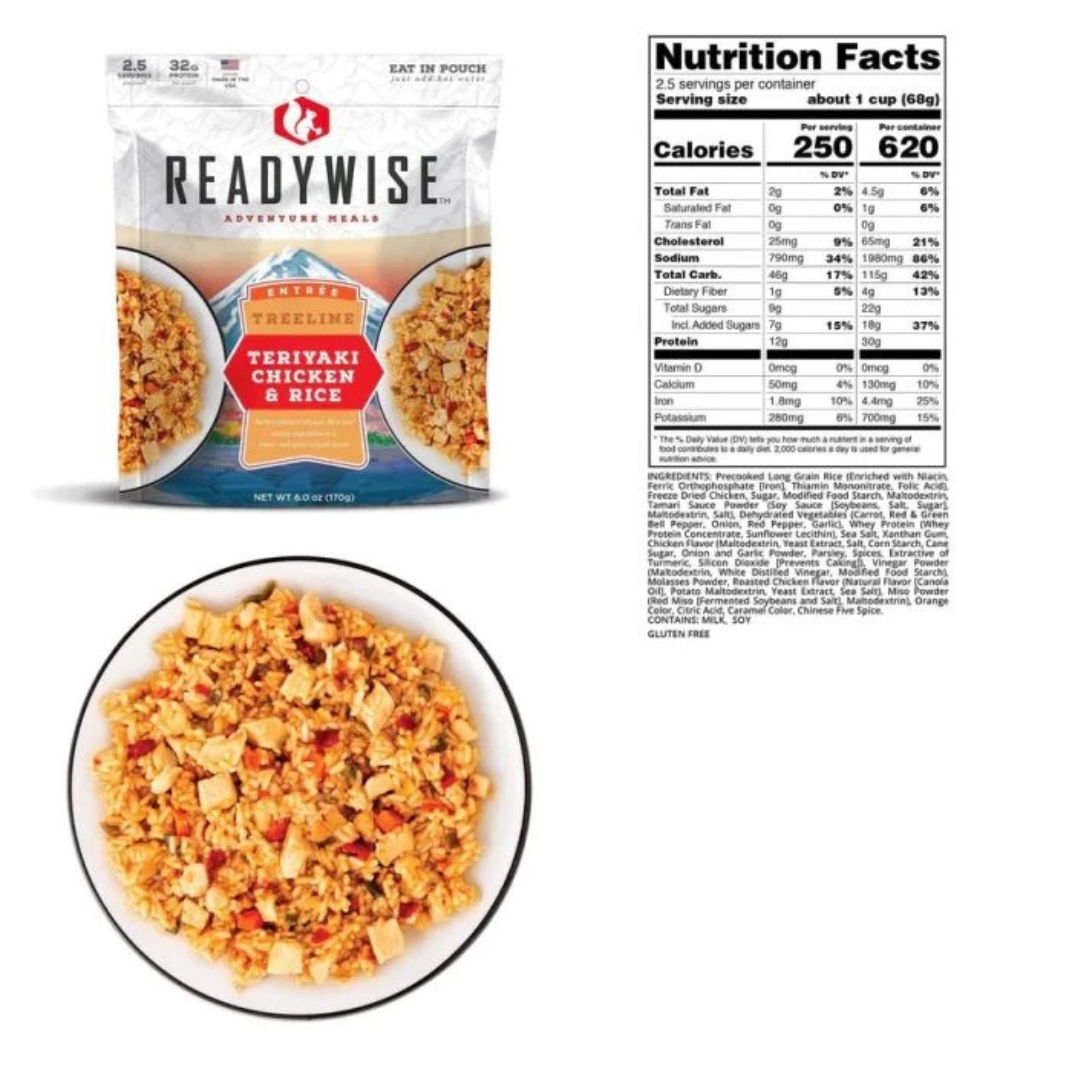 ReadyWise Adventure Meals Favorites Kit - Tactical Guardian