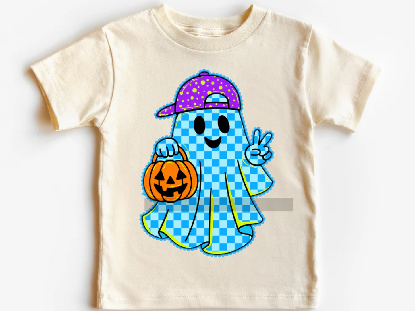 Blue Checkered Ghost - Tactical Guardian