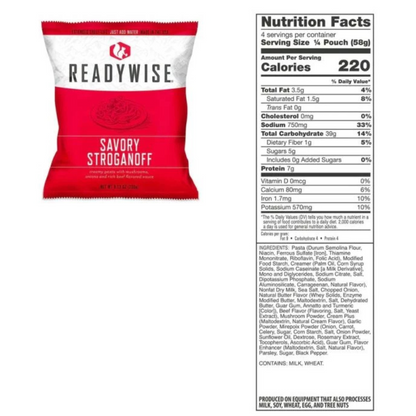 ReadyWise 18 Serving Emergency Food Supply - Favorites Box - Tactical Guardian