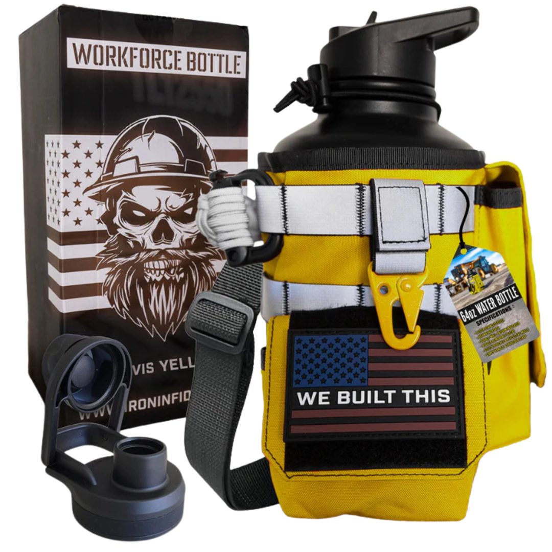 Iron Infidel 64oz Workforce Bottles - Tactical Guardian