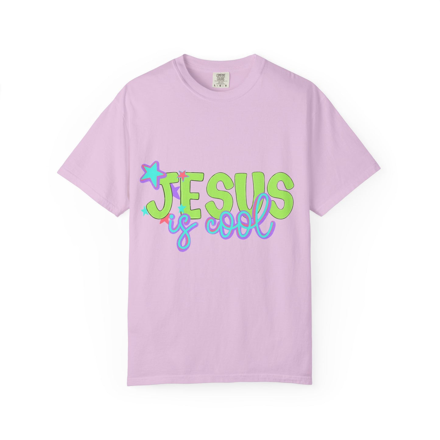 Jesus Is Cool T-Shirt — Retro Pastel Christian Tee