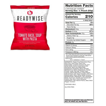 ReadyWise 18 Serving Emergency Food Supply - Favorites Box - Tactical Guardian