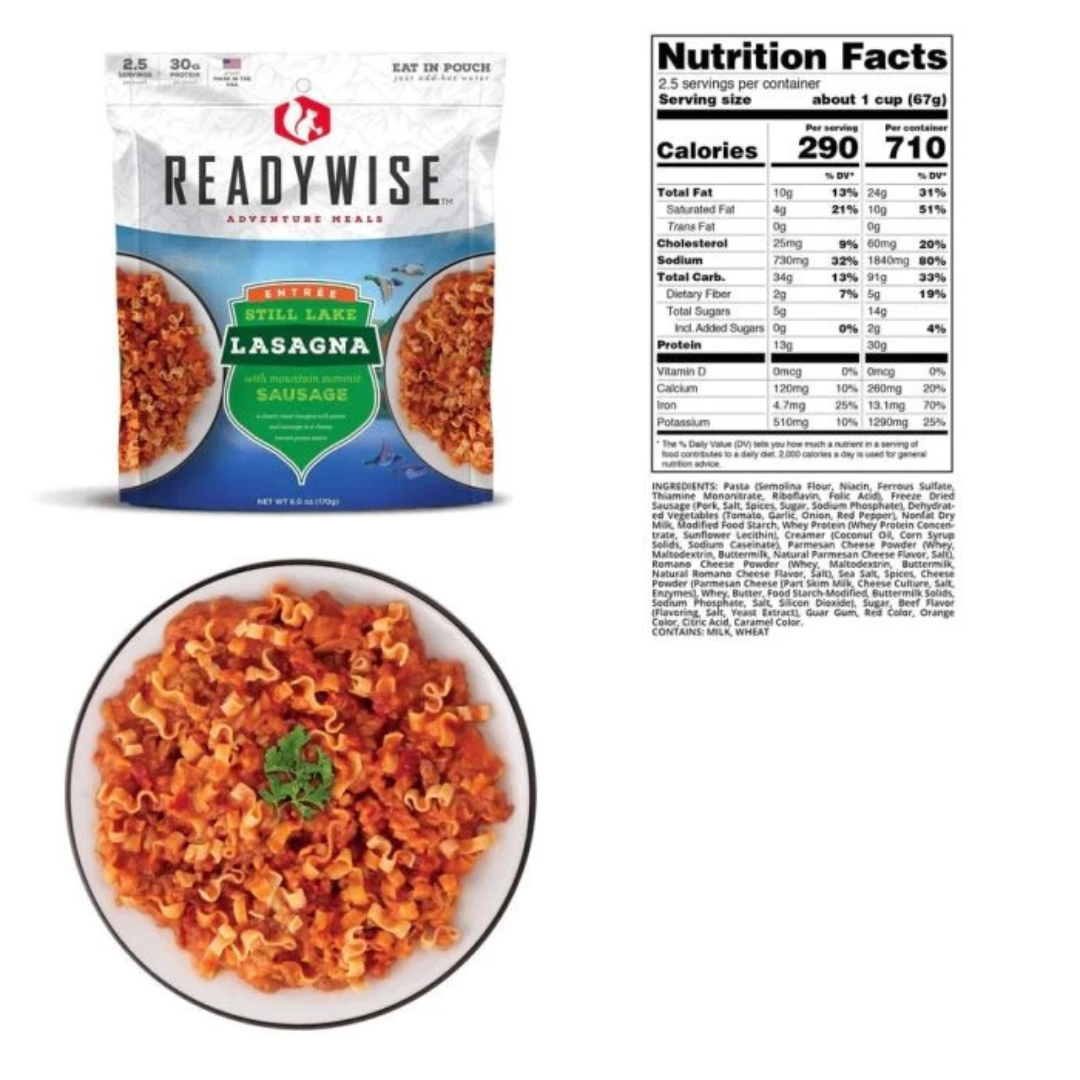 ReadyWise Adventure Meals Favorites Kit - Tactical Guardian