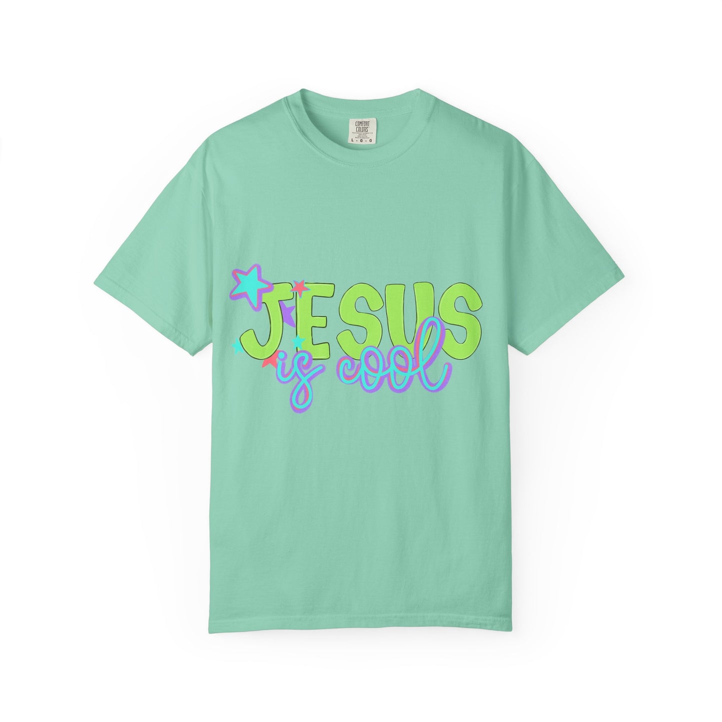 Jesus Is Cool T-Shirt — Retro Pastel Christian Tee