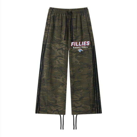 Unisex Camo Wide Leg Sweatpants - Tactical Guardian