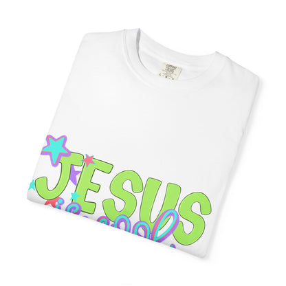 Jesus Is Cool T-Shirt — Retro Pastel Christian Tee