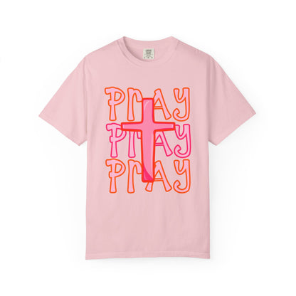 Play Cross T-Shirt — Retro Faith Graphic Tee