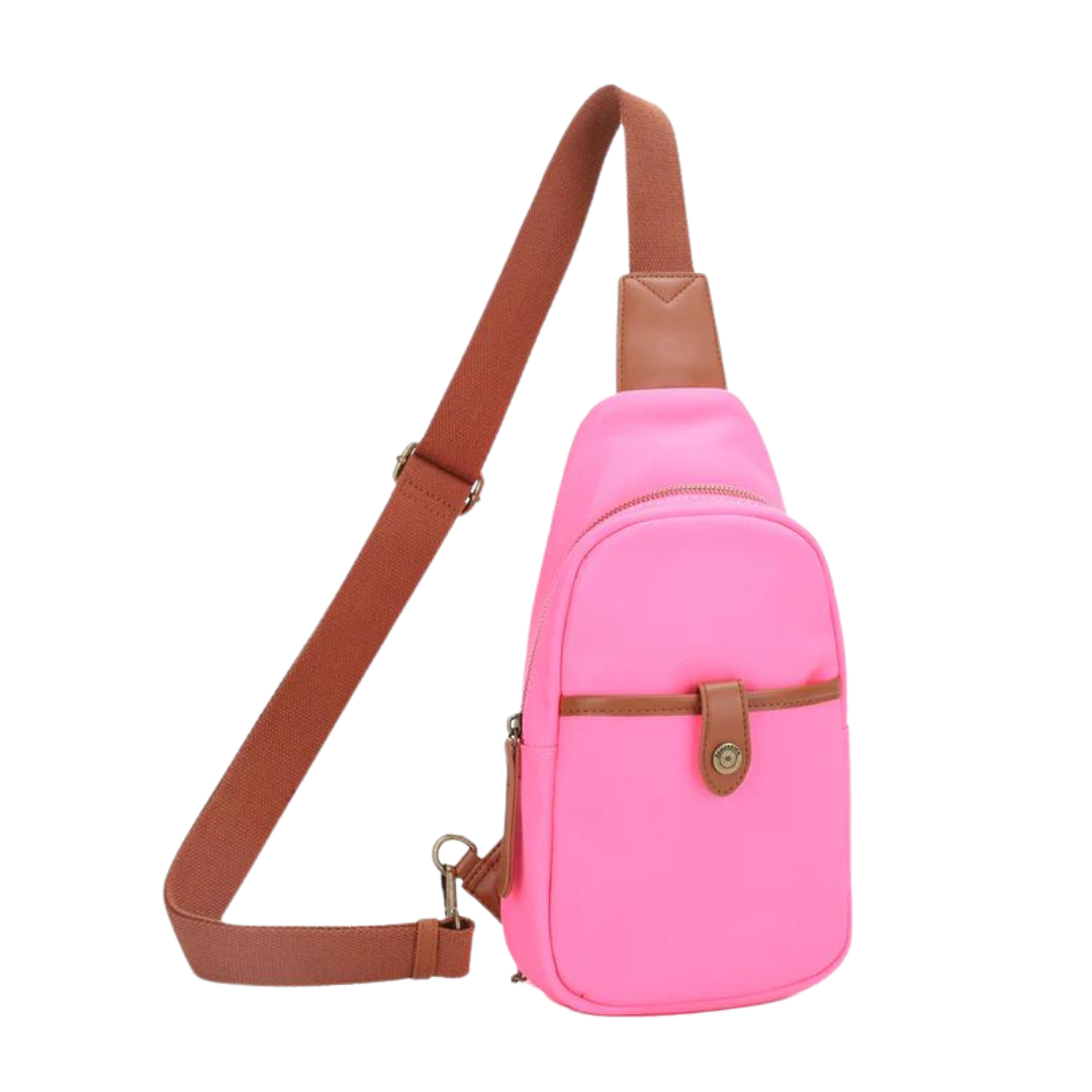 JessieJames Handbags  Remington Bridgeport Concealed Carry Lock and Key Sling Shoulder Backpack - Tactical Guardian