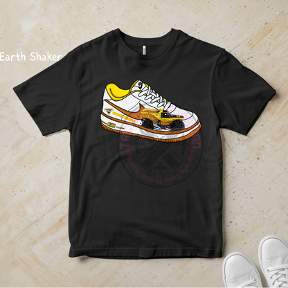MJ Sneaker Graphic Kids T-Shirts | All Trucks Available