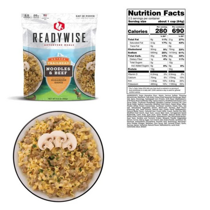 ReadyWise Adventure Meals Favorites Kit - Tactical Guardian
