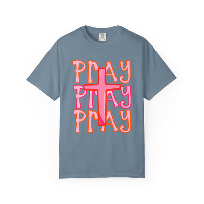 Play Cross T-Shirt — Retro Faith Graphic Tee
