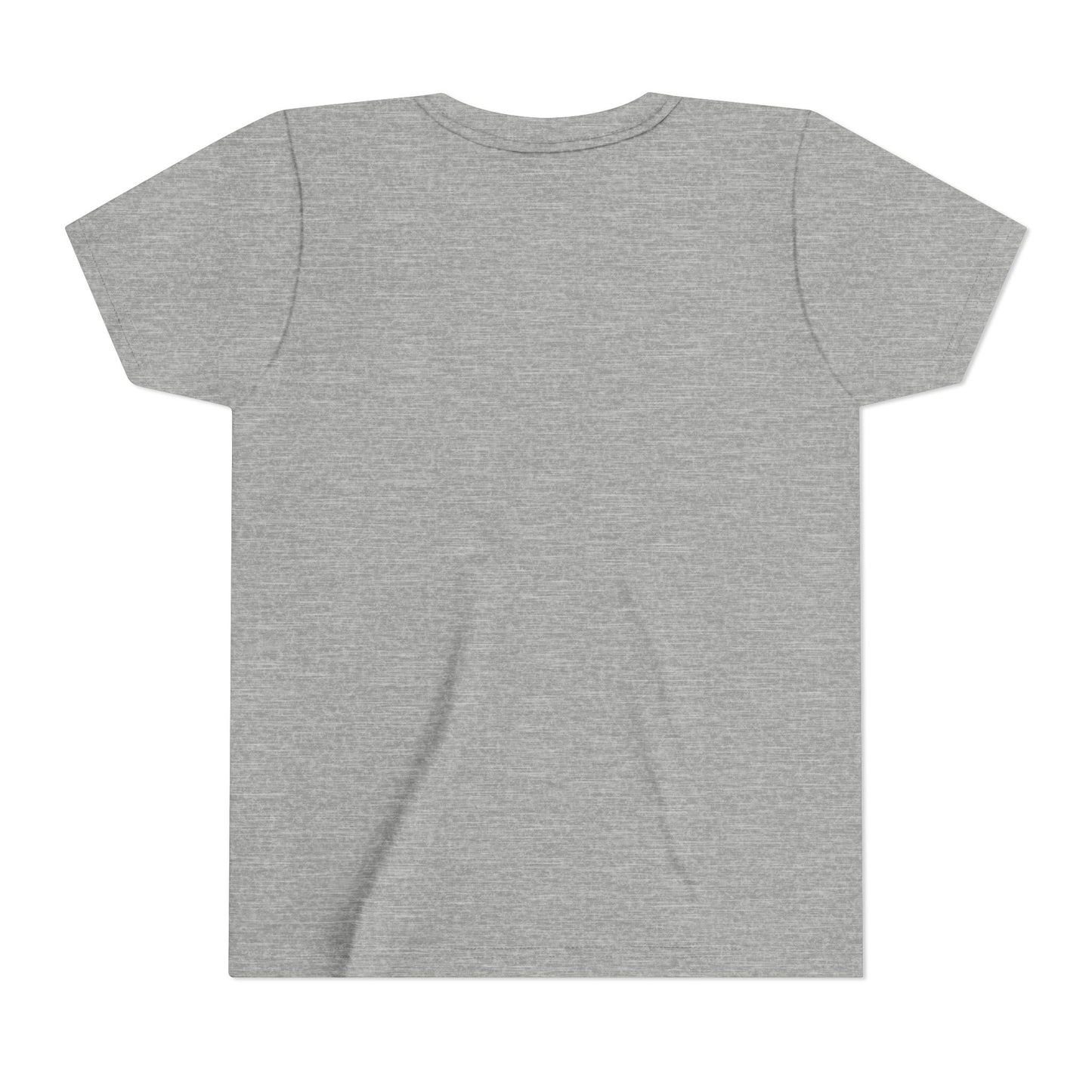 Youth Tee — Cute Orange Dog Portrait with Bow (Kids' Animal Shirt)