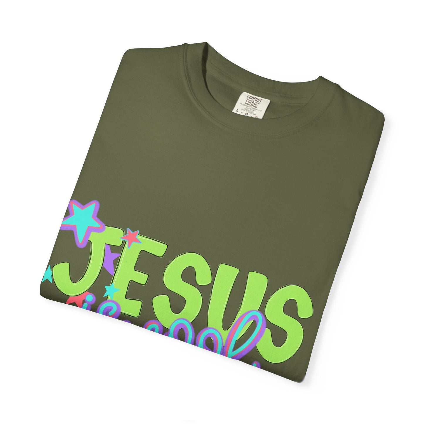 Jesus Is Cool T-Shirt — Retro Pastel Christian Tee