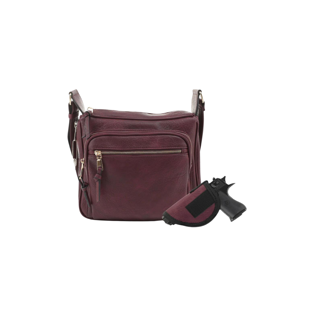 Jessie & James BROOKLYN CONCEALED CARRY LOCK AND KEY CROSSBODY - Tactical Guardian