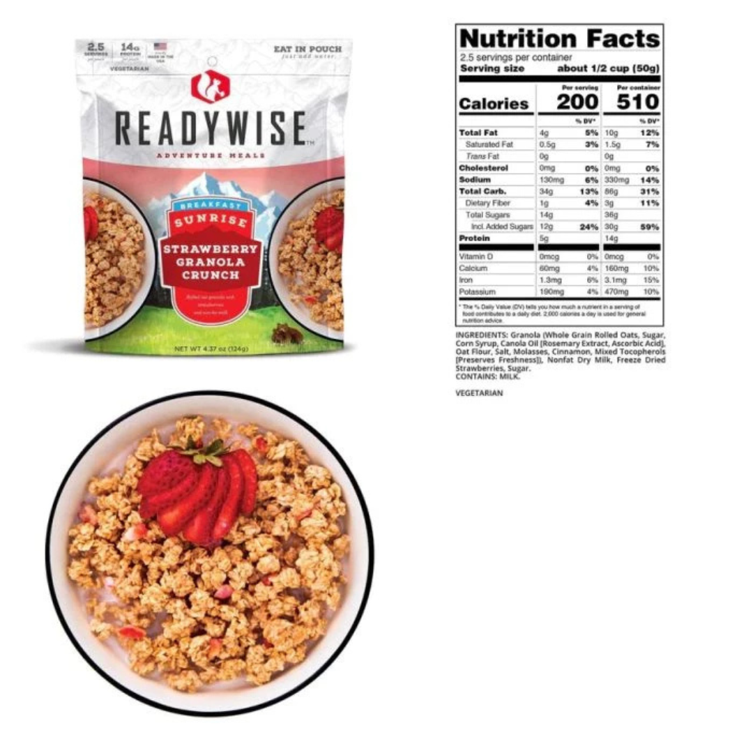 ReadyWise Adventure Meals Favorites Kit - Tactical Guardian