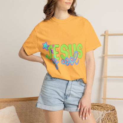 Jesus Is Cool T-Shirt — Retro Pastel Christian Tee