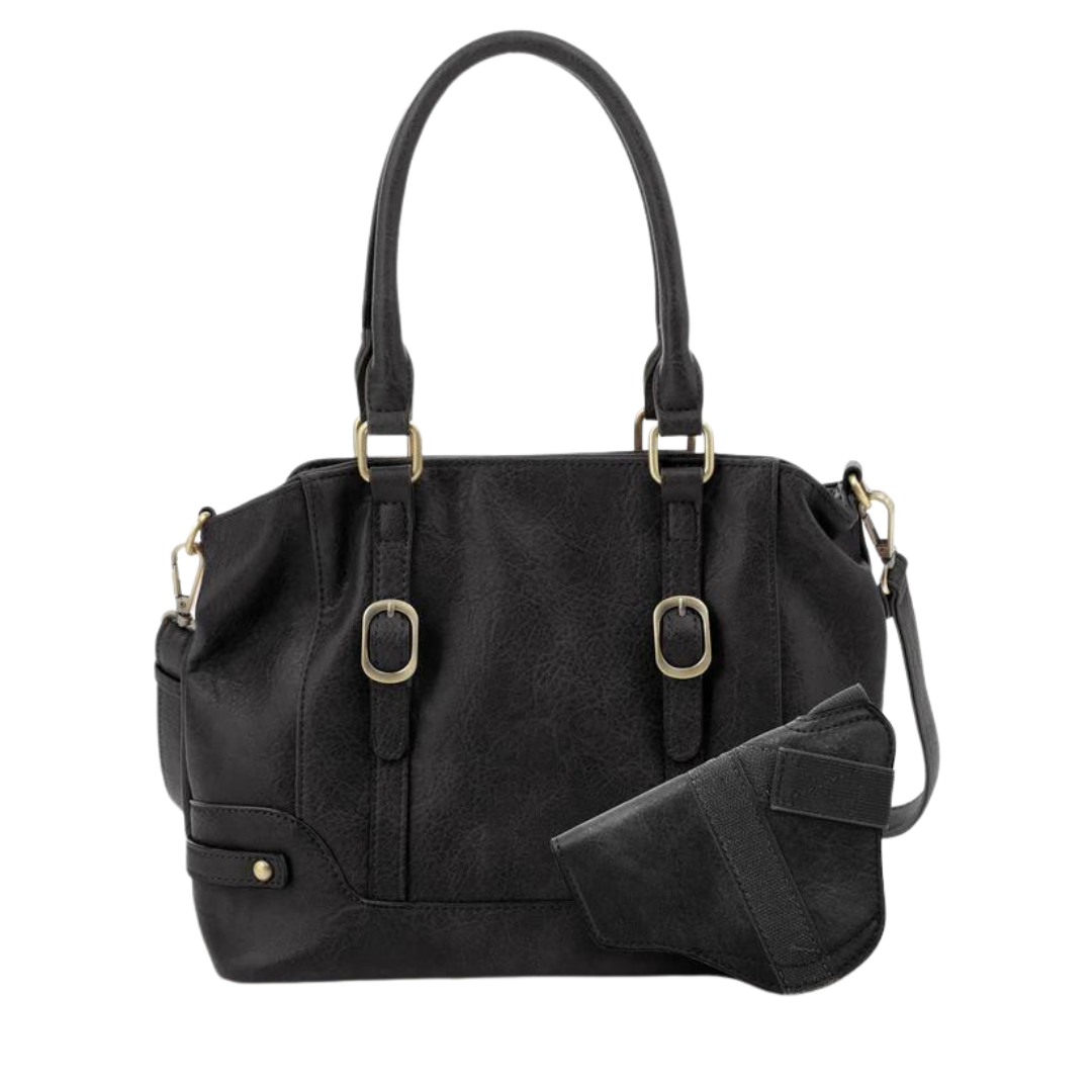 Jessie & James Elena Concealed Carry Lock and Key Satchel - Tactical Guardian