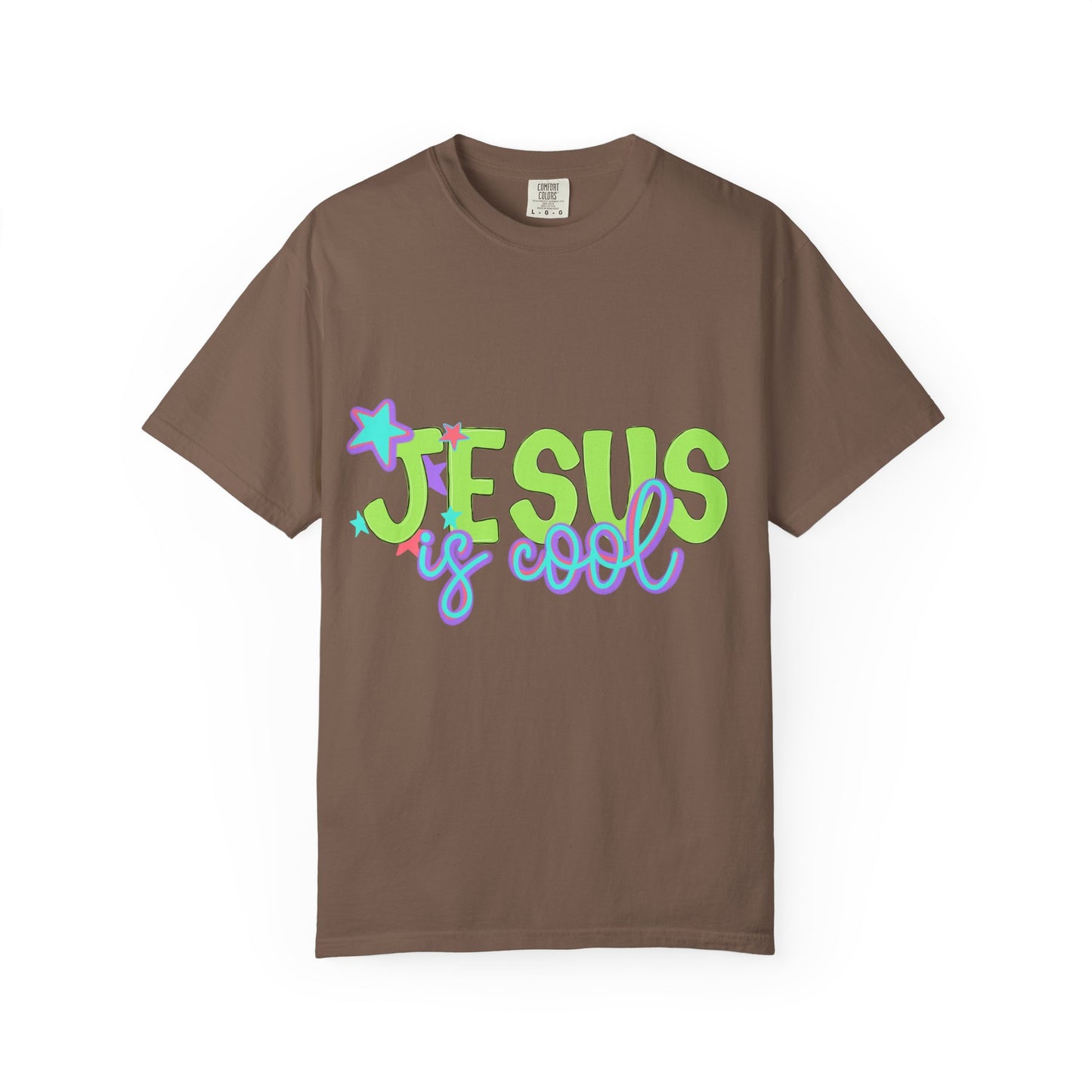 Jesus Is Cool T-Shirt — Retro Pastel Christian Tee
