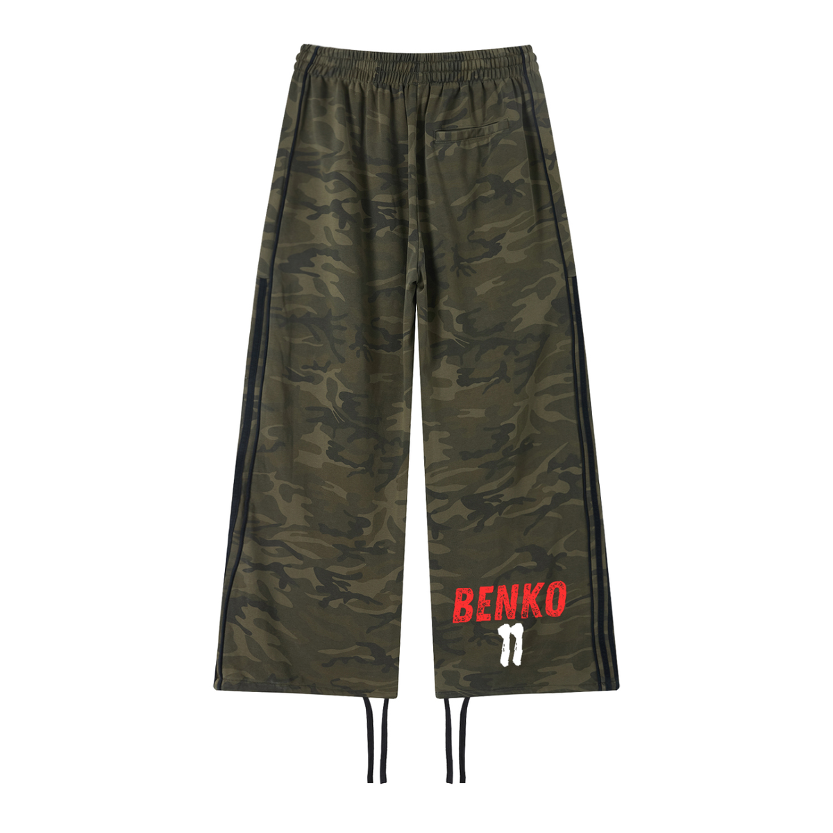 Unisex Camo Wide Leg Sweatpants