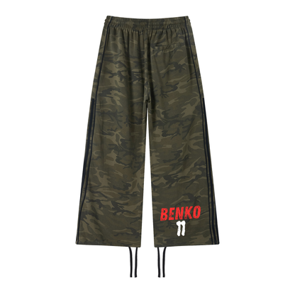 Unisex Camo Wide Leg Sweatpants